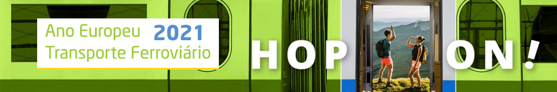 2021 é o Ano Europeu do Transporte Ferroviário
